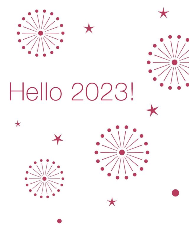 #Hello2023! New year, new beginnings... #VivaMagenta #b9244a